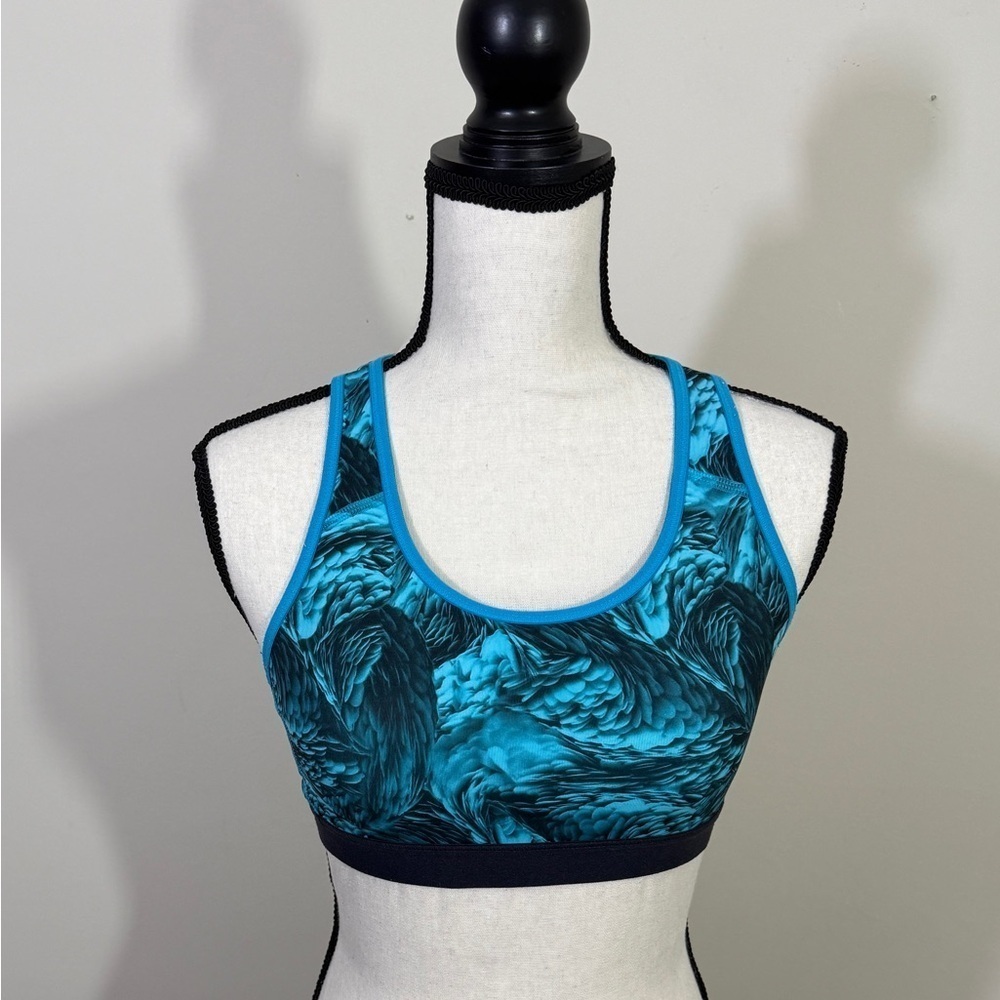 C9 by Champion Teal and Black Sports Bra - Picture 3 of 6